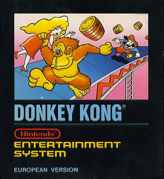 DONKEY KONG  - NES (W/BOX & MANUAL)