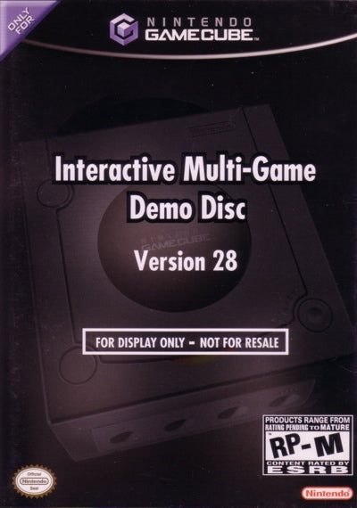 INTERACTIVE MULTI-GAME DEMO DISC #28  - GCB
