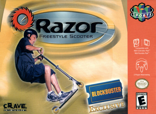RAZOR FREESTYLE SCOOTER  - N64