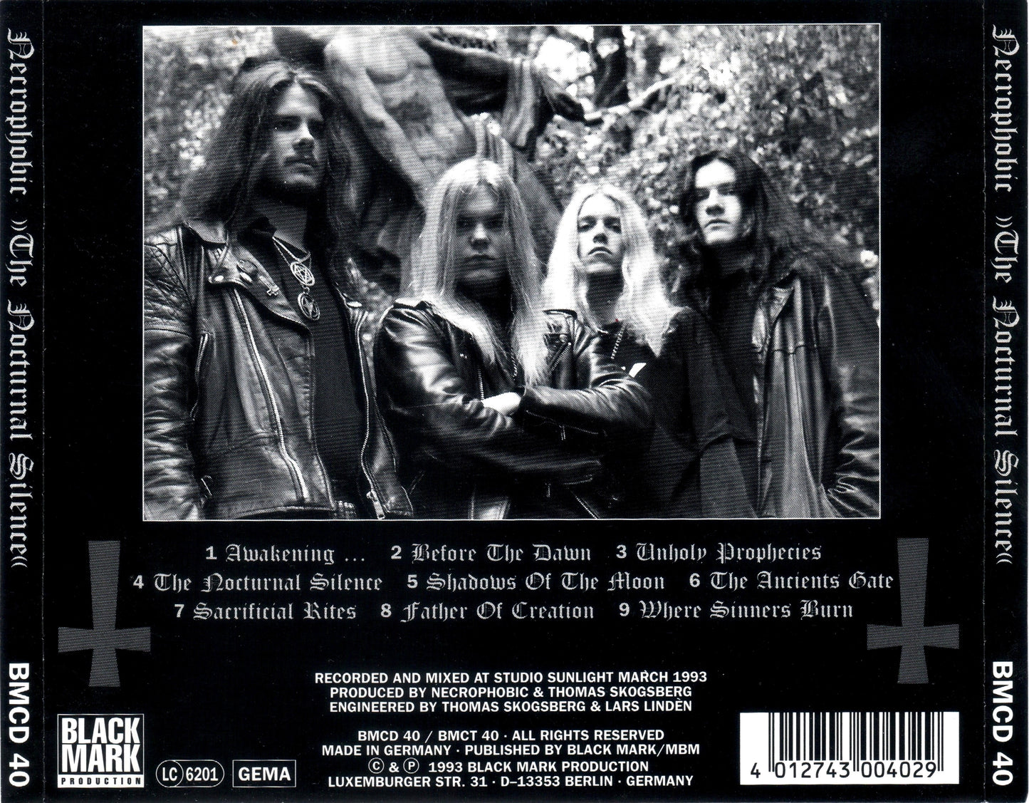 NECROPHOBIC  - NOCTURNAL SILENCE
