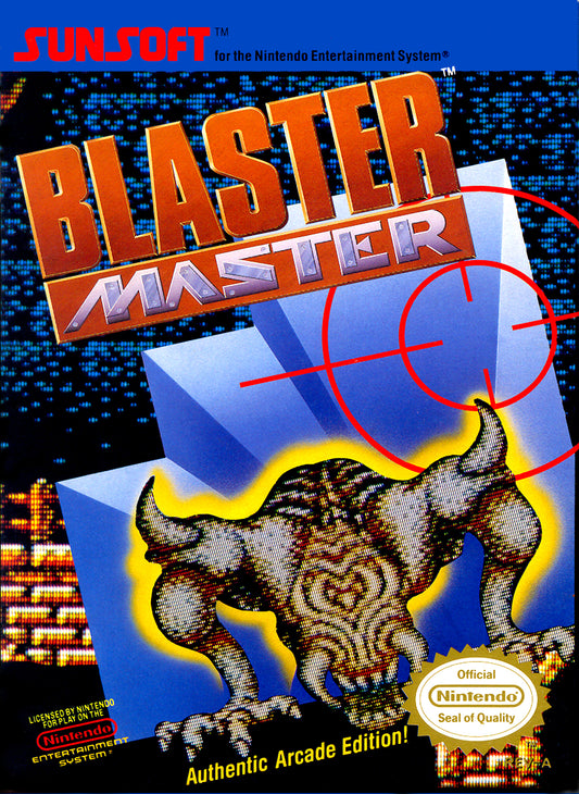 BLASTER MASTER  - NES (W/BOX)