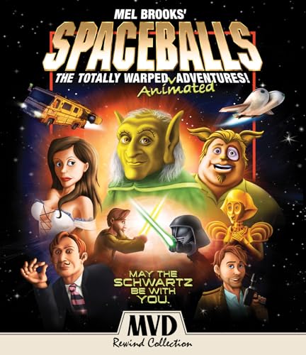 SPACEBALLS (ANIMATED) - DVD-MVD REWIND