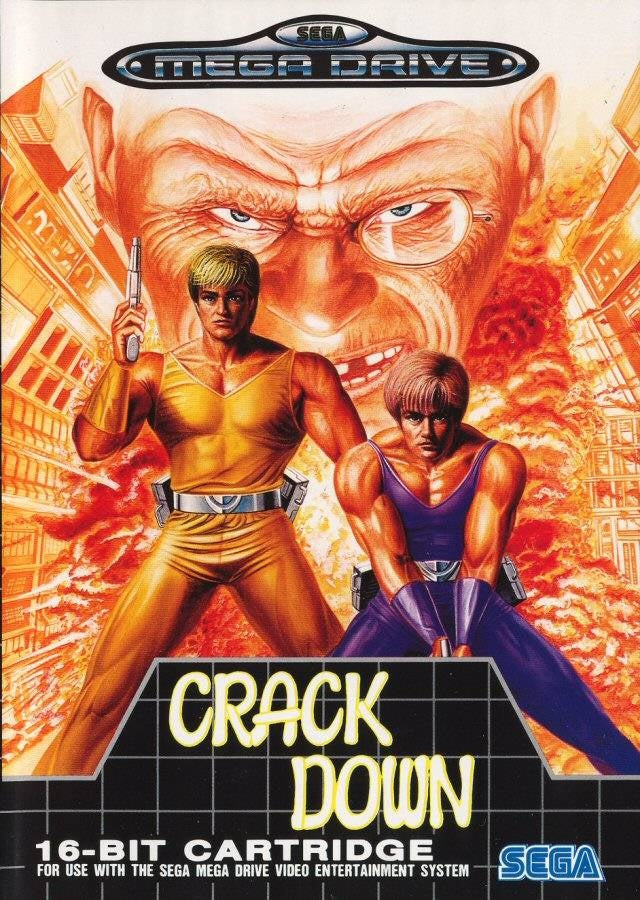 CRACK DOWN  - GENESIS