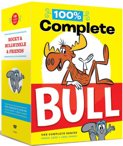 ROCKY & BULLWINKLE & FRIENDS - 100% COMPLETE BULL - THE COMPLETE SERIES