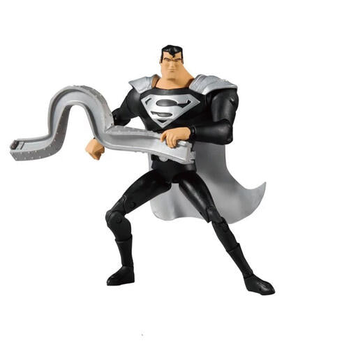 DC MULTIVERSE: SUPERMAN (BLACK SUIT VARIANT) - MCFARLANE-2021-ANIMATED SERIES