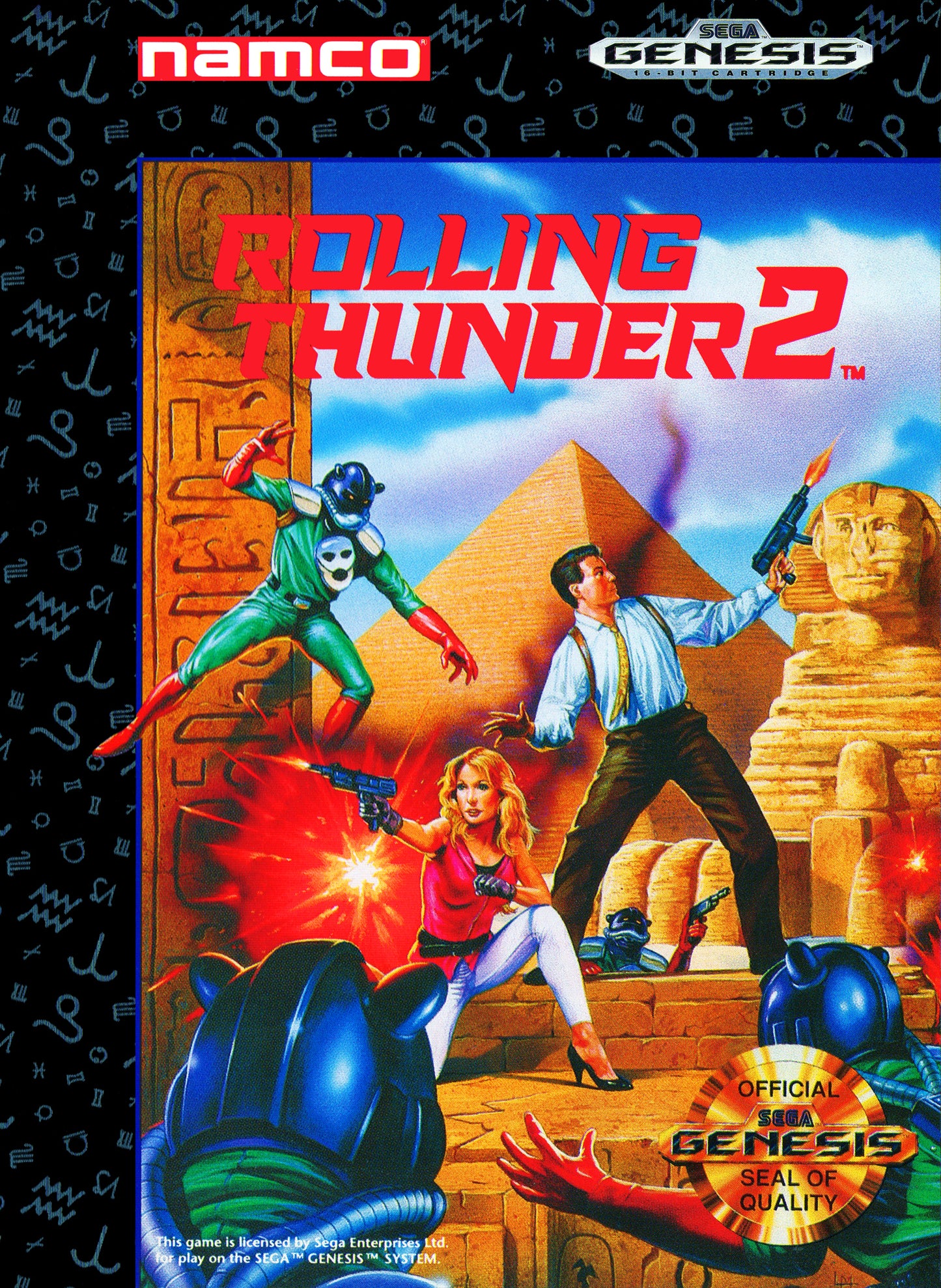 ROLLING THUNDER 2  - GENESIS