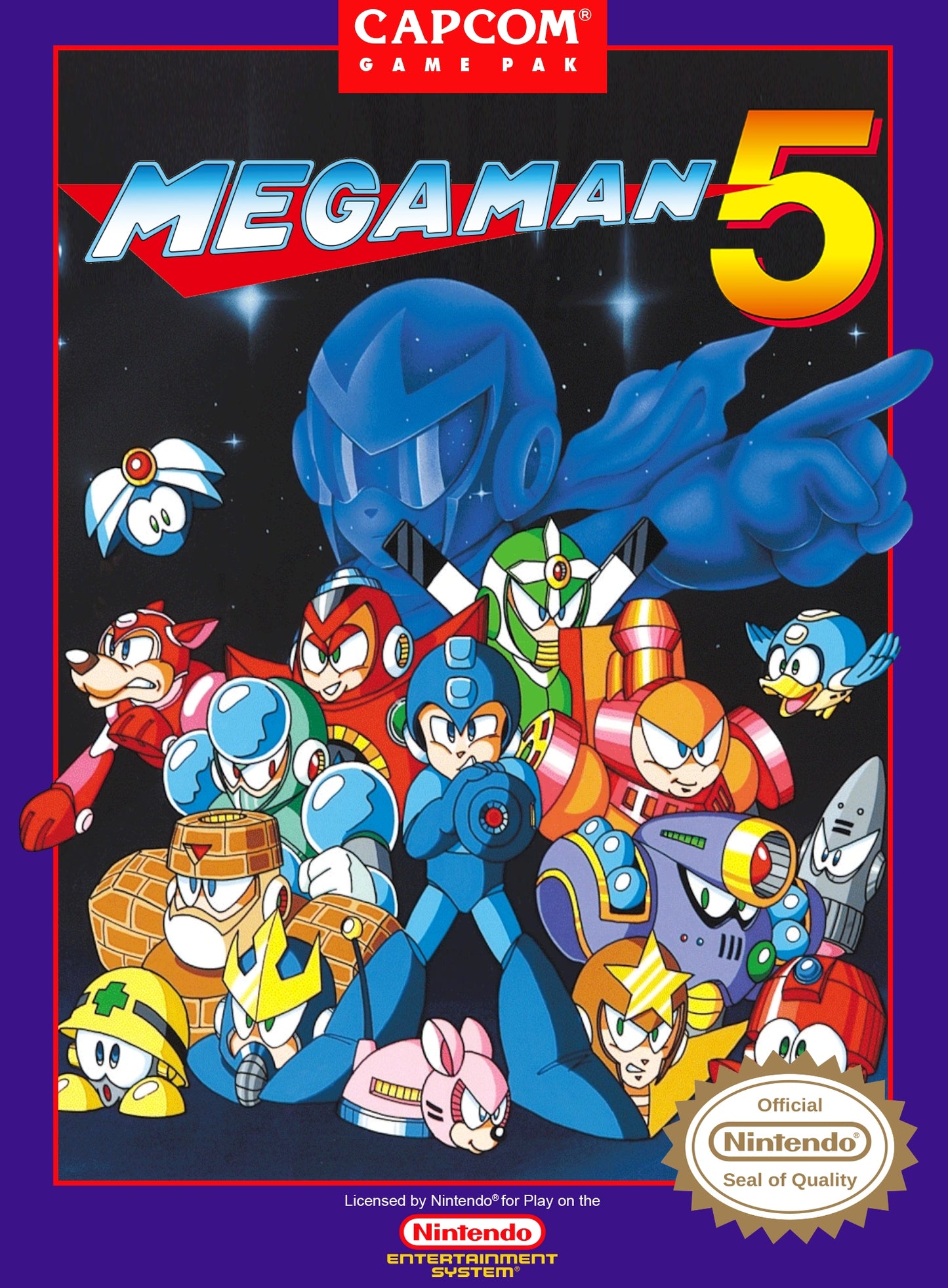 MEGA MAN 5  - NES