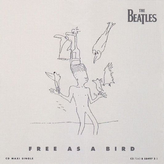 BEATLES  - FREE AS A BIRD (CDS-GERMANY)