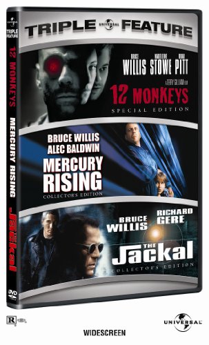 BRUCE WILLIS TRIPLE FEATURE (12 MONKEYS / MERCURY RISING / THE JACKAL) (VERSION FRANAISE)