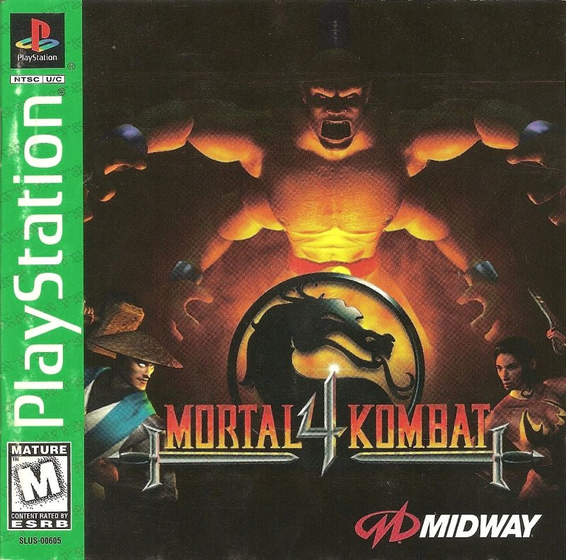 MORTAL KOMBAT 4 (GR HITS EDITION)  - PS1