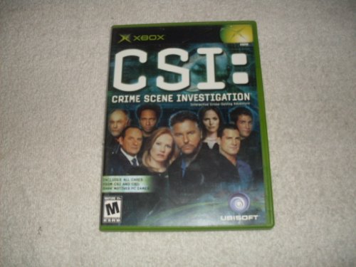 CSI CRIME SCENE INVESTIGATION - XBOX