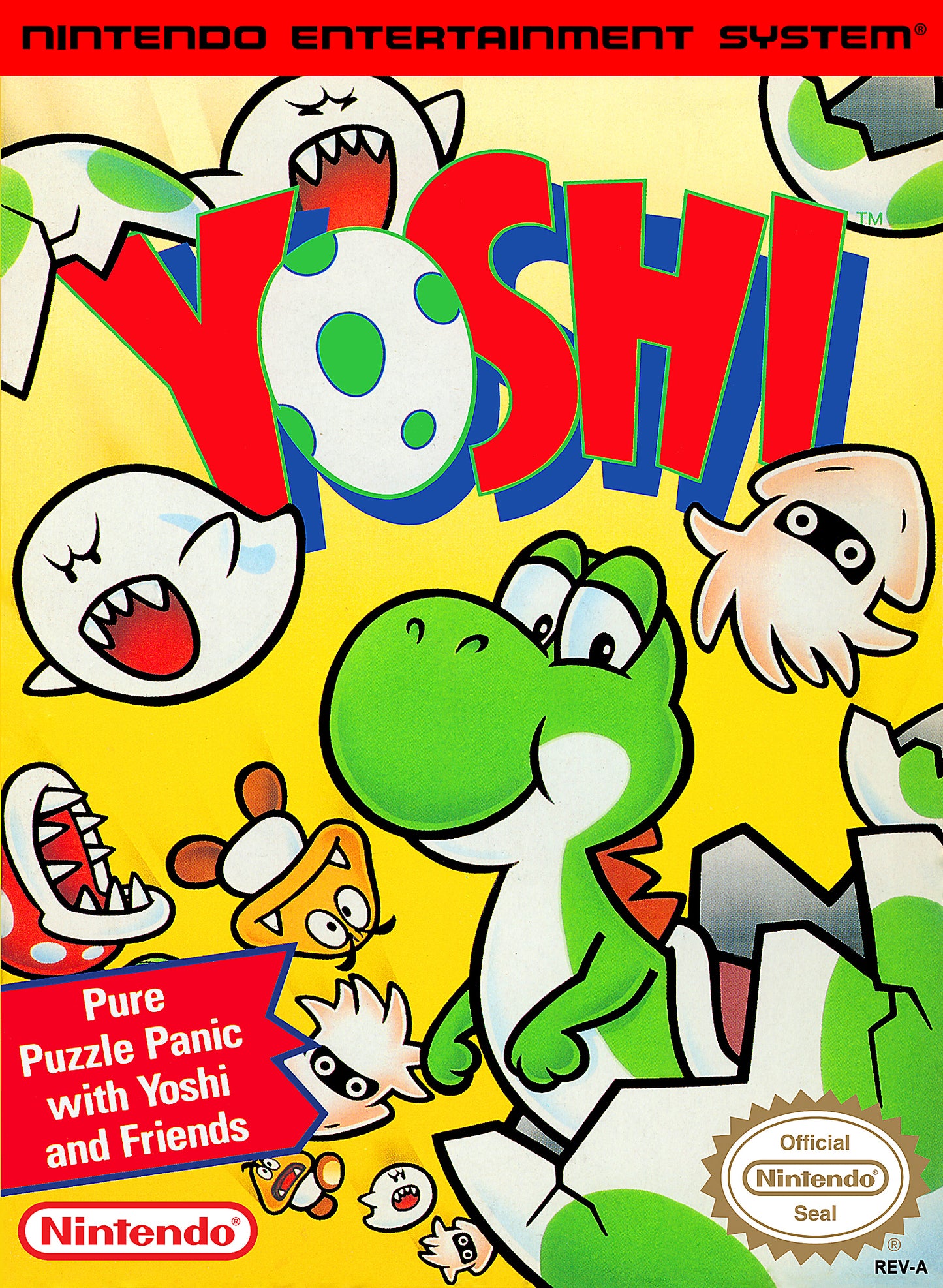 YOSHI  - NES (W/BOX & MANUAL)