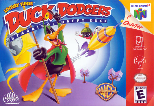 DUCK DODGERS  - N64 (W/BOX)