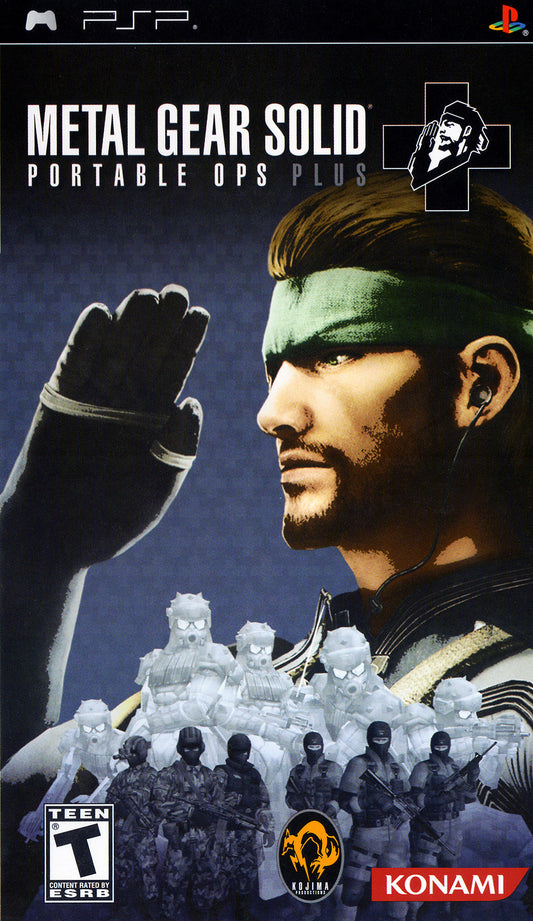 METAL GEAR SOLID: PORTABLE OPS PLUS  - PSP