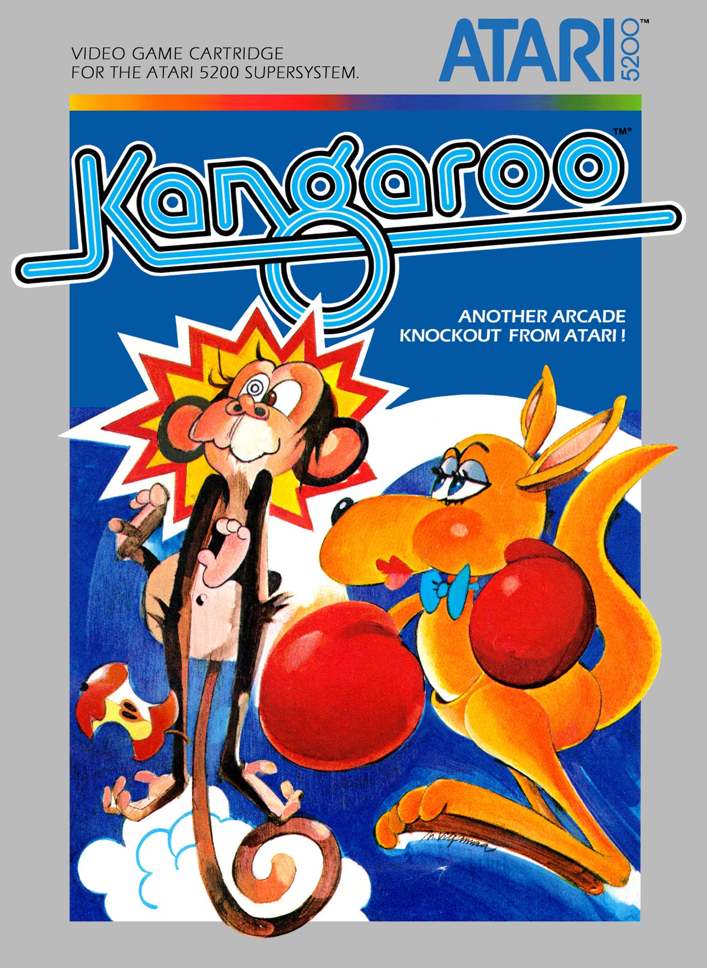 KANGAROO  - ATARI5200