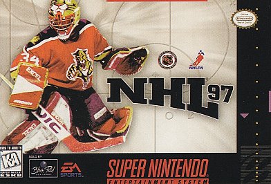 NHL 97  - SNES (W/BOX & MANUAL)