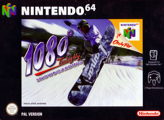 1080 SNOWBOARDING  - N64 (W/BOX & MANUAL)