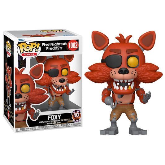 FIVE NIGHTS AT FREDDY'S: FOXY - FUNKO POP!-10TH ANN