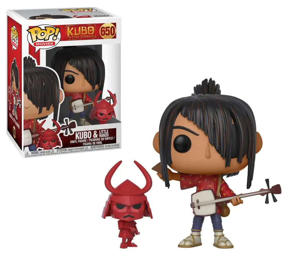 KUBO & THE TWO STRINGS: KUBO & LITTLE HANZO #650 - FUNKO POP!