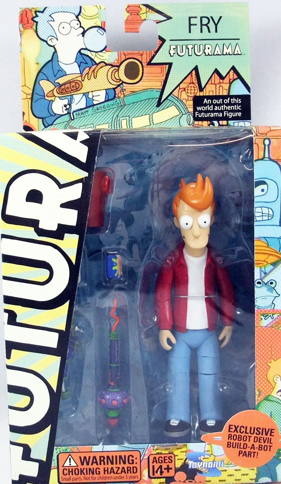 FUTURAMA: FRY - TOYNAMI-2007-ROBOT DEVIL BUILD-A