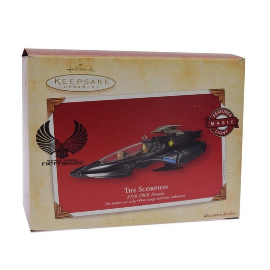 STAR TREK: SCORPION (WITH LIGHT) - ORNAMENT-HALLMARK KEEPSAKE