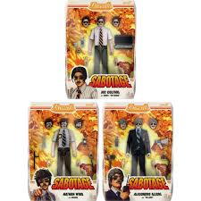 BEASTIE BOYS: VIC COLFARI, ALASONDRO & NATHAN (SABOTAGE) - SUPER7-ULTIMATES-SET OF 3