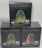 GAME OF THRONES: DRAGONS EGGS (4") - 3D PUZZLE-80PCS-SET OF 3