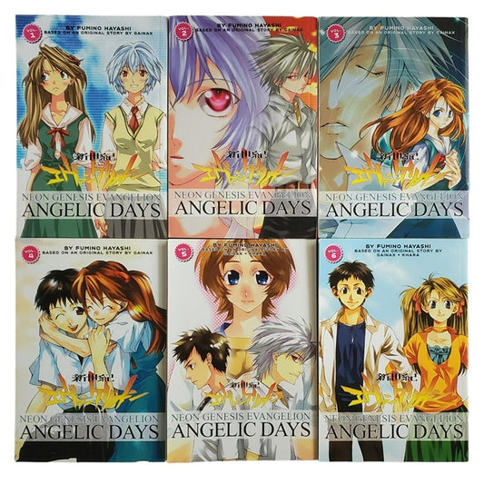 NEON GENESIS EVANGELION: ANGELIC DAYS (1ST PRINTING) - MANGA-VOL. 1-6