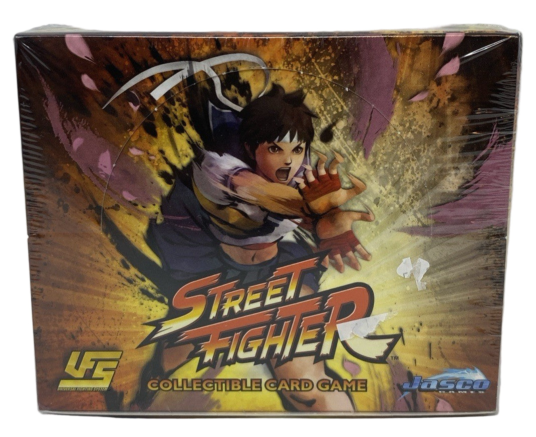 STREET FIGHTER:COLLECTIBLE CARD GAME - JASCO-SEALED BOX-24 PACKS
