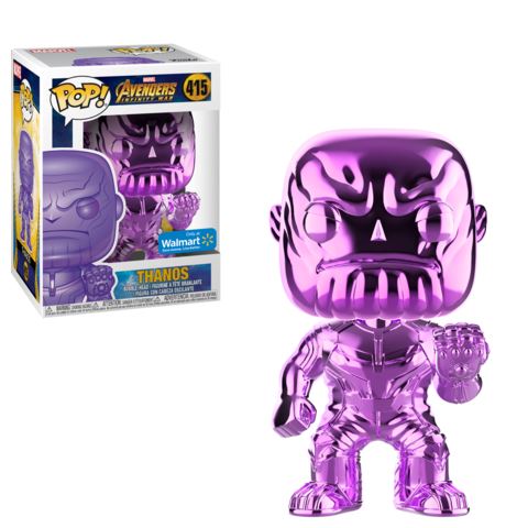 AVENGERS: INFINITY WAR: THANOS #289 (PURPLE CHROME) - FUNKO POP!-EXCLUSIVE