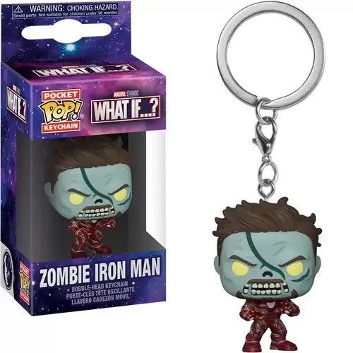 WHAT IF...?: ZOMBIE IRON MAN - POP! KEYCHAIN