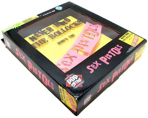 SEX PISTOLS: NEVER MIND THE BOLLOCKS (YELLOW) - MCFARLANE-3D ALBUM COVER