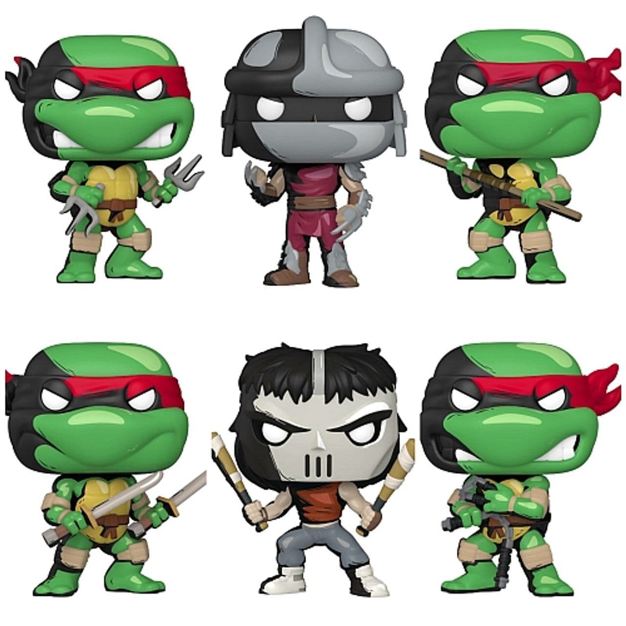 TEENAGE MUTANT NINJA TURTLES: 31-36 - FUNKO POP!-EXCLUSIVE