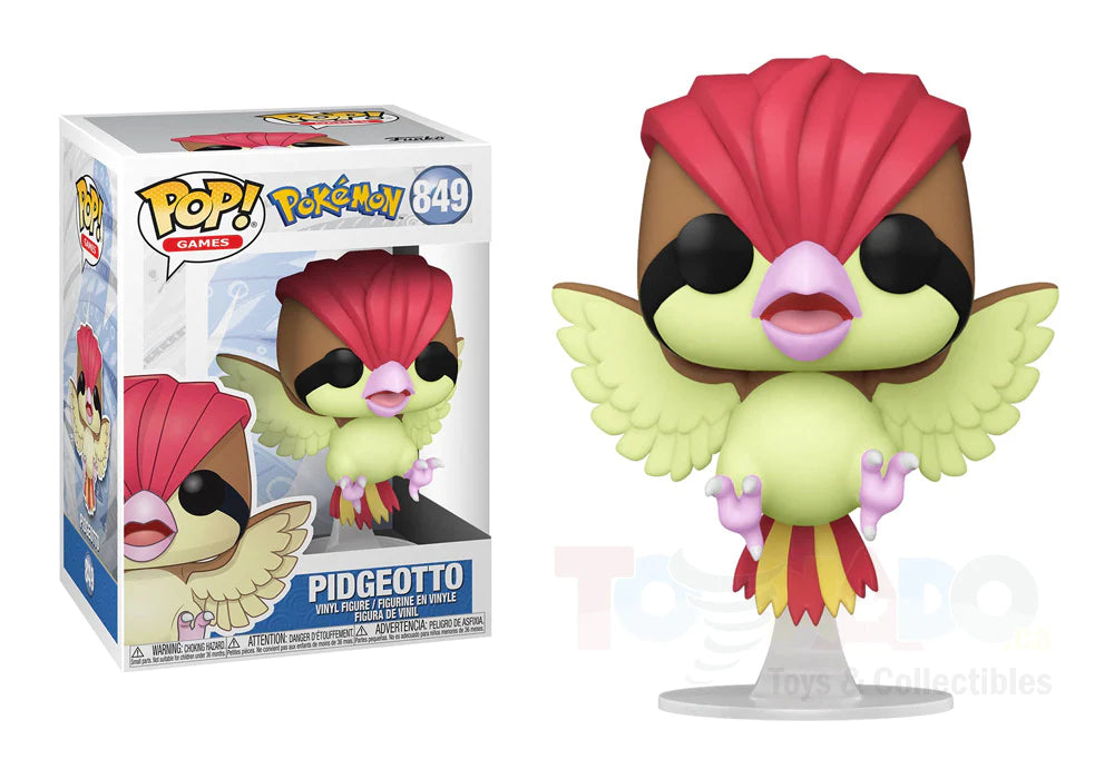 POKEMON: PIDGEOTTO #849 - FUNKO POP!