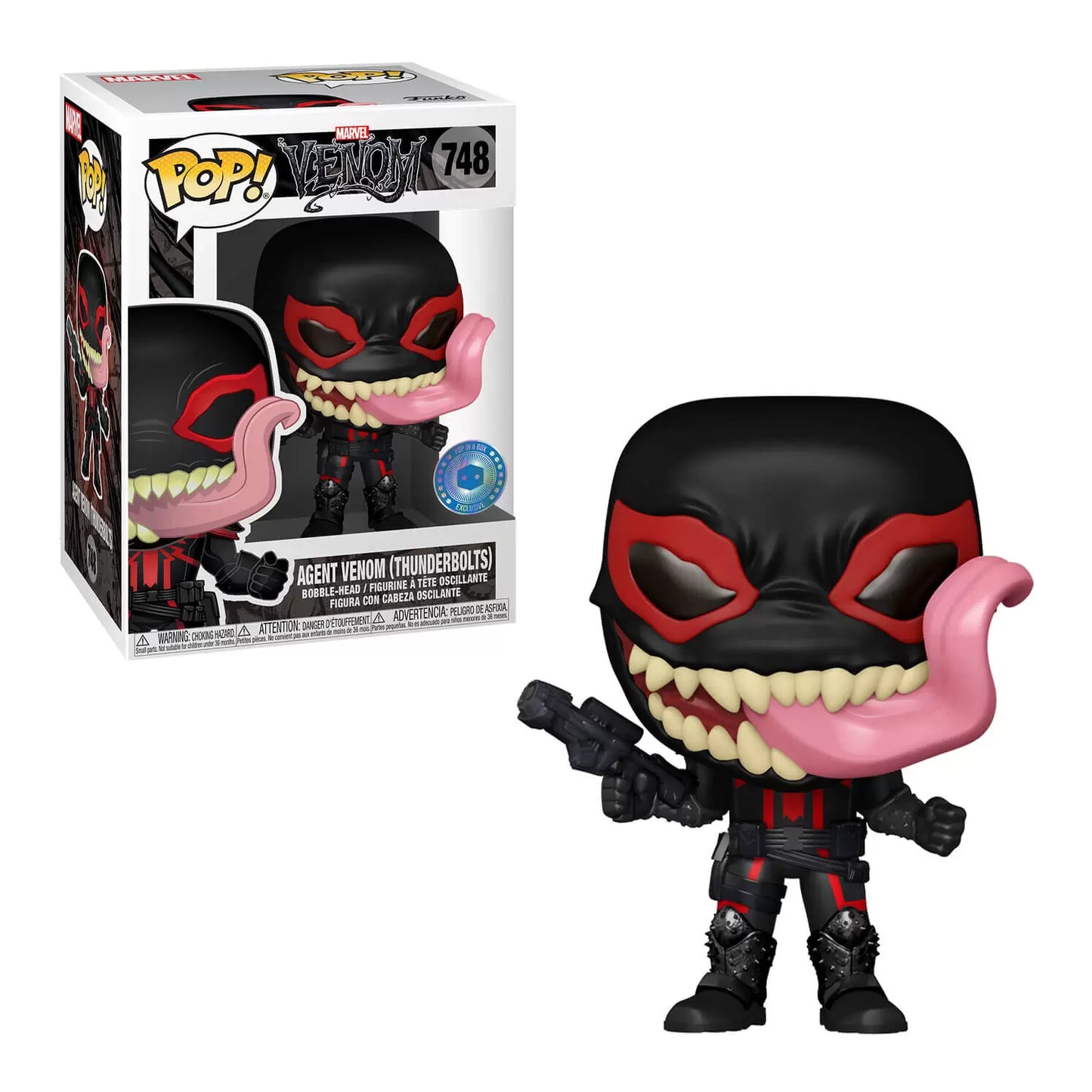 VENOM: AGENT VENOM (THUNDERBOLTS) #748 - FUNKO POP!-EXCLUSIVE