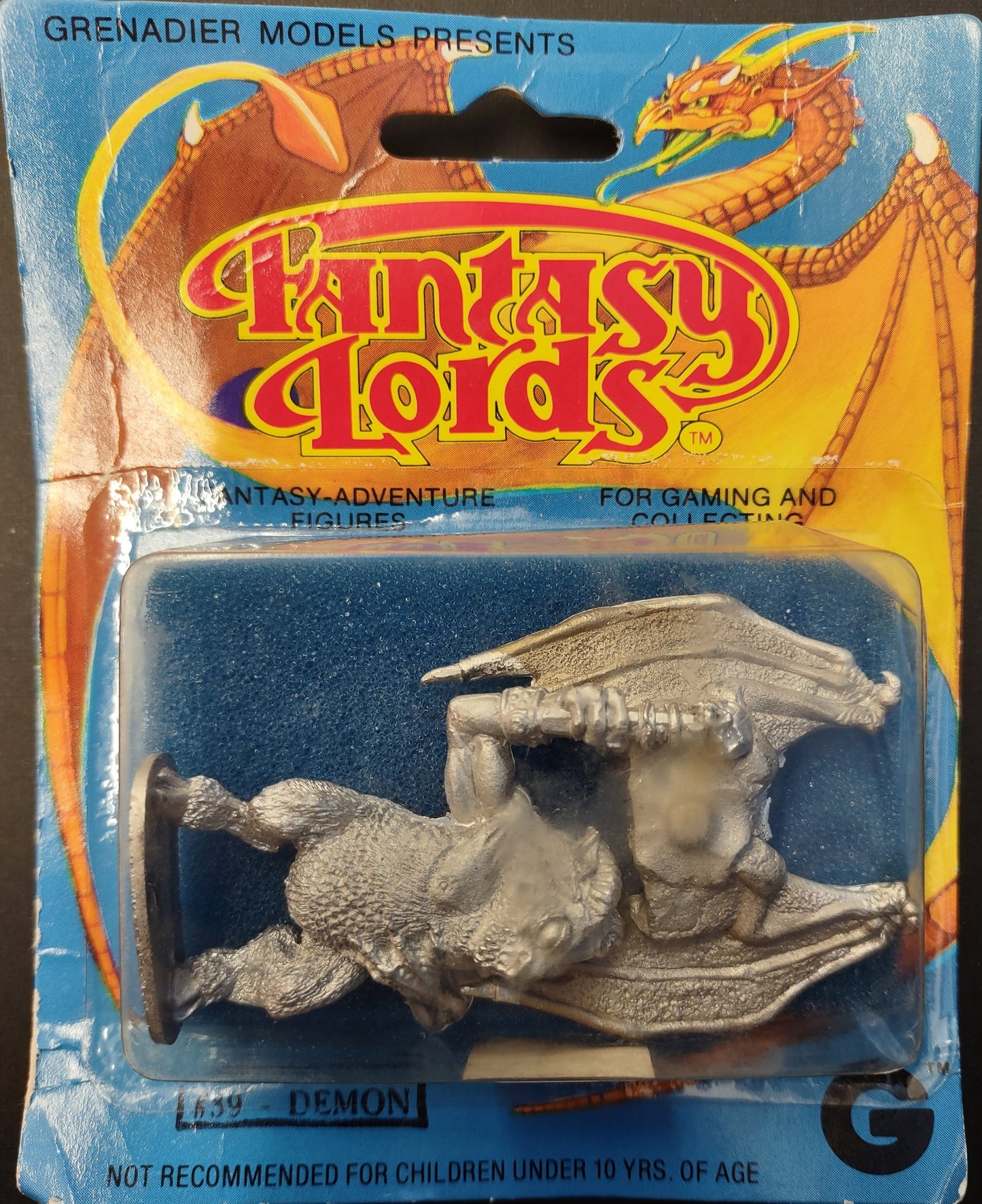 FANTASY LORDS: DEMON K39 - GRENADIER MODELS-1983