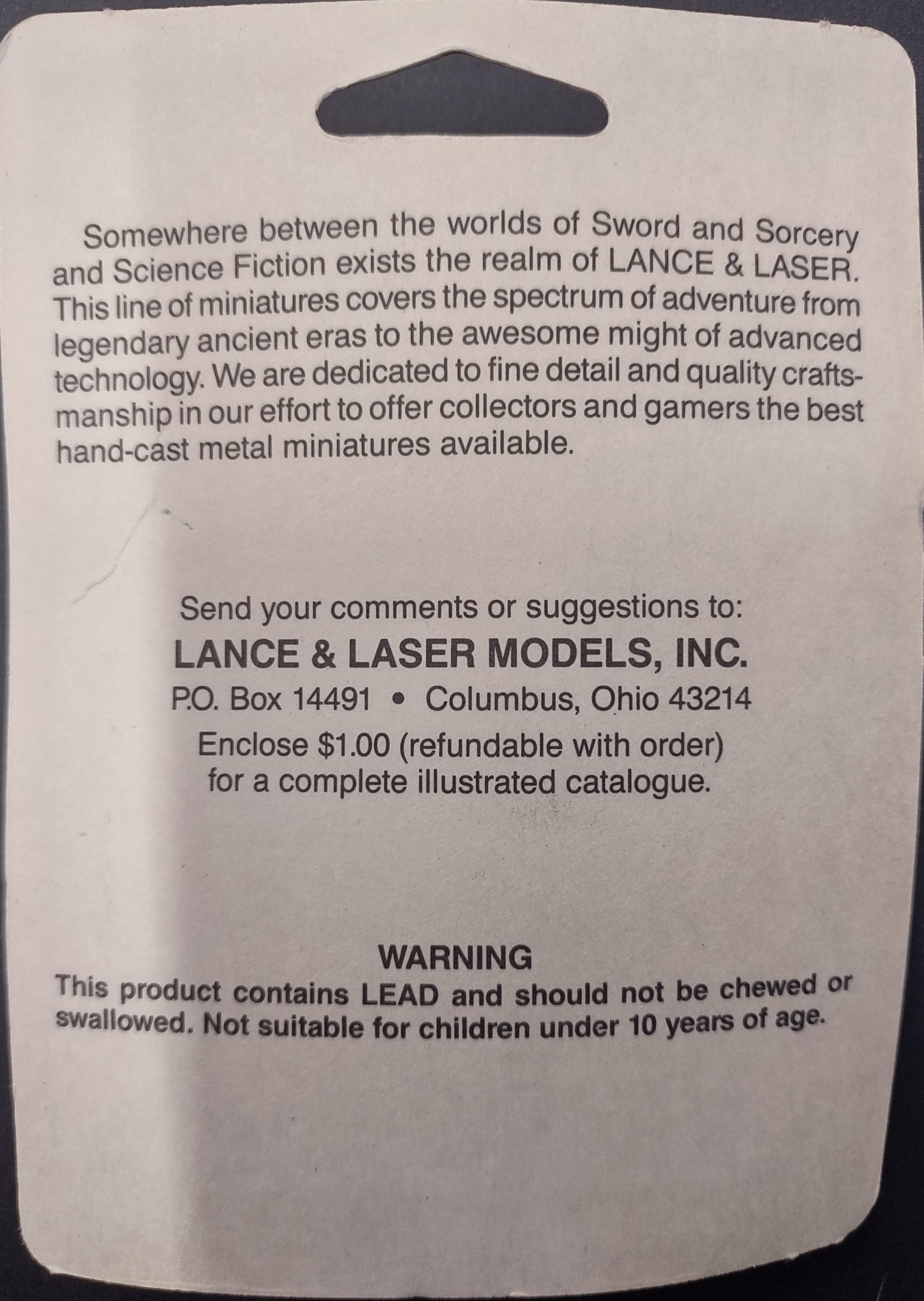 DEMON # 012 - LANCE & LASER MODELS