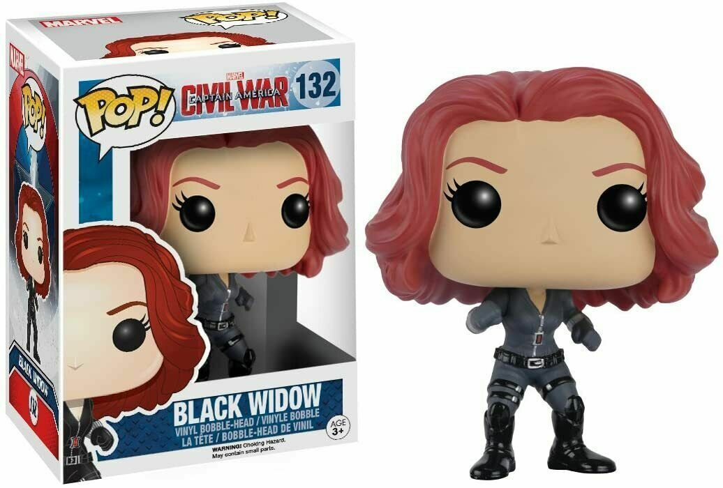 CAPTAIN AMERICA: CW: BLACK WIDOW #132 - FUNKO POP!