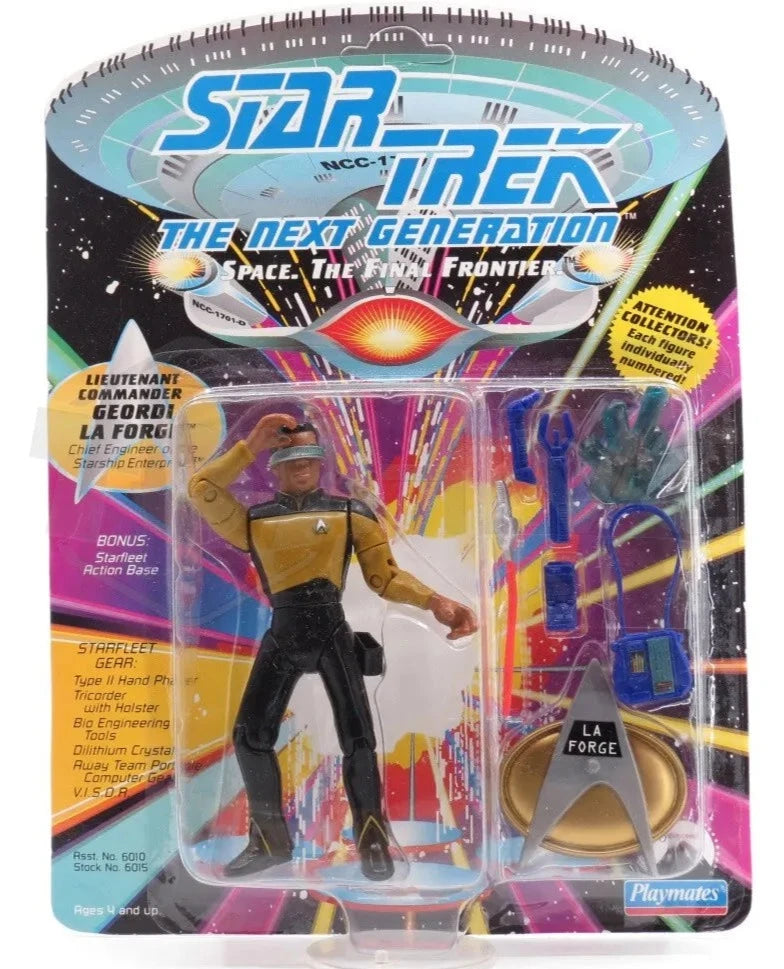 STAR TREK: NEXT GENERATION: LIEUTENANT COMMANDER GEORDI LA FORGE - PLAYMATES-1992