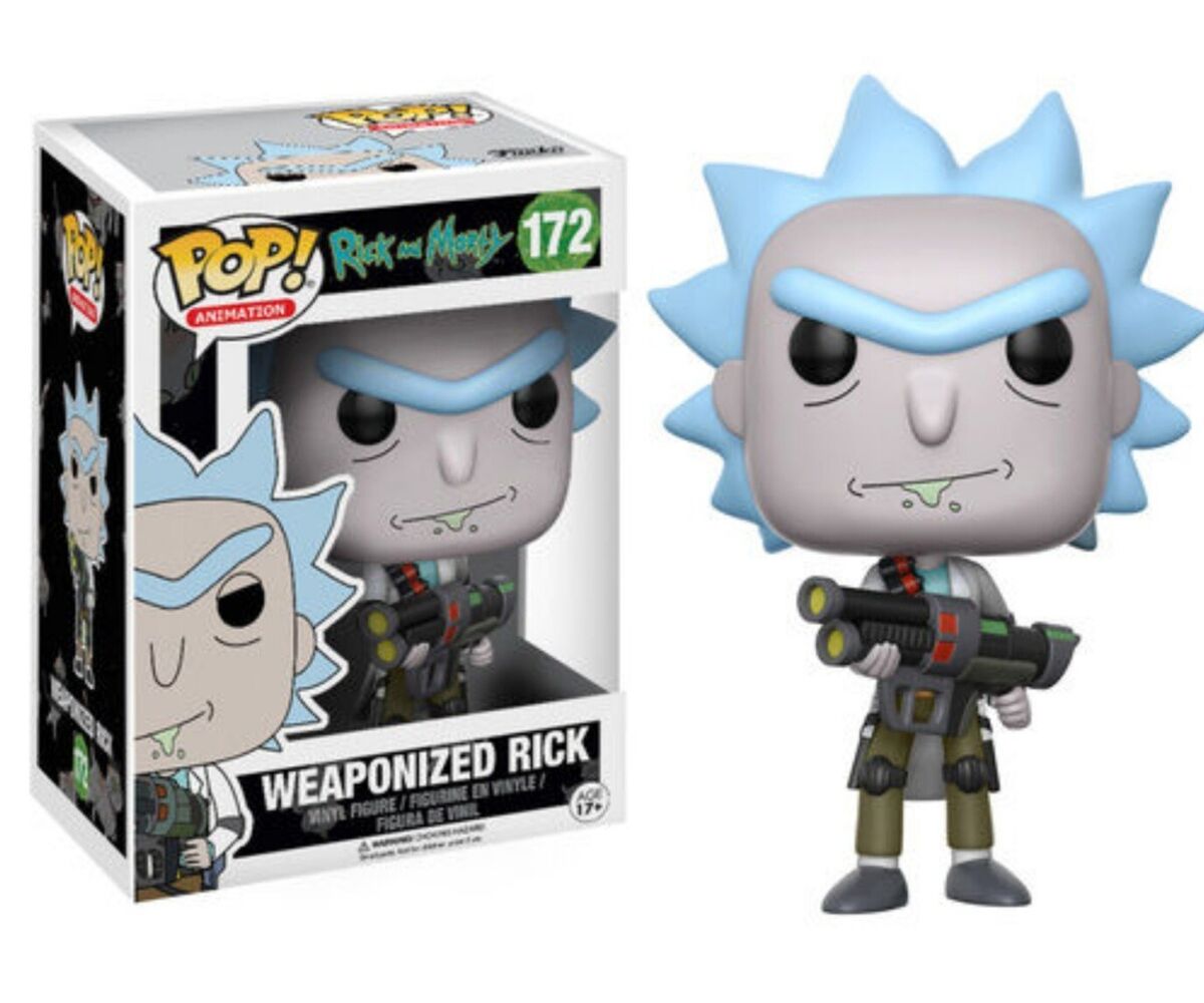 RICK & MORTY: WEAPONIZED RICK #172 (OPEN - FUNKO POP!-CHASE