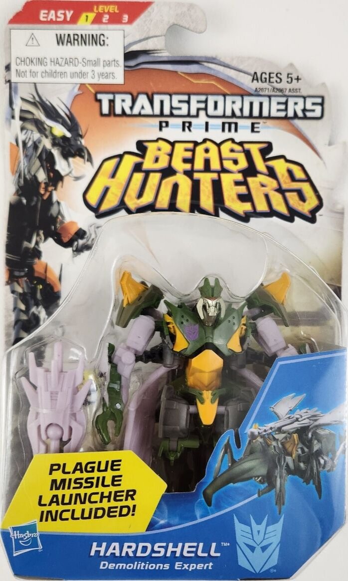 TRANSFORMERS PRIME: BEAST HUNTERS: HARDSHELL - HASBRO-2012