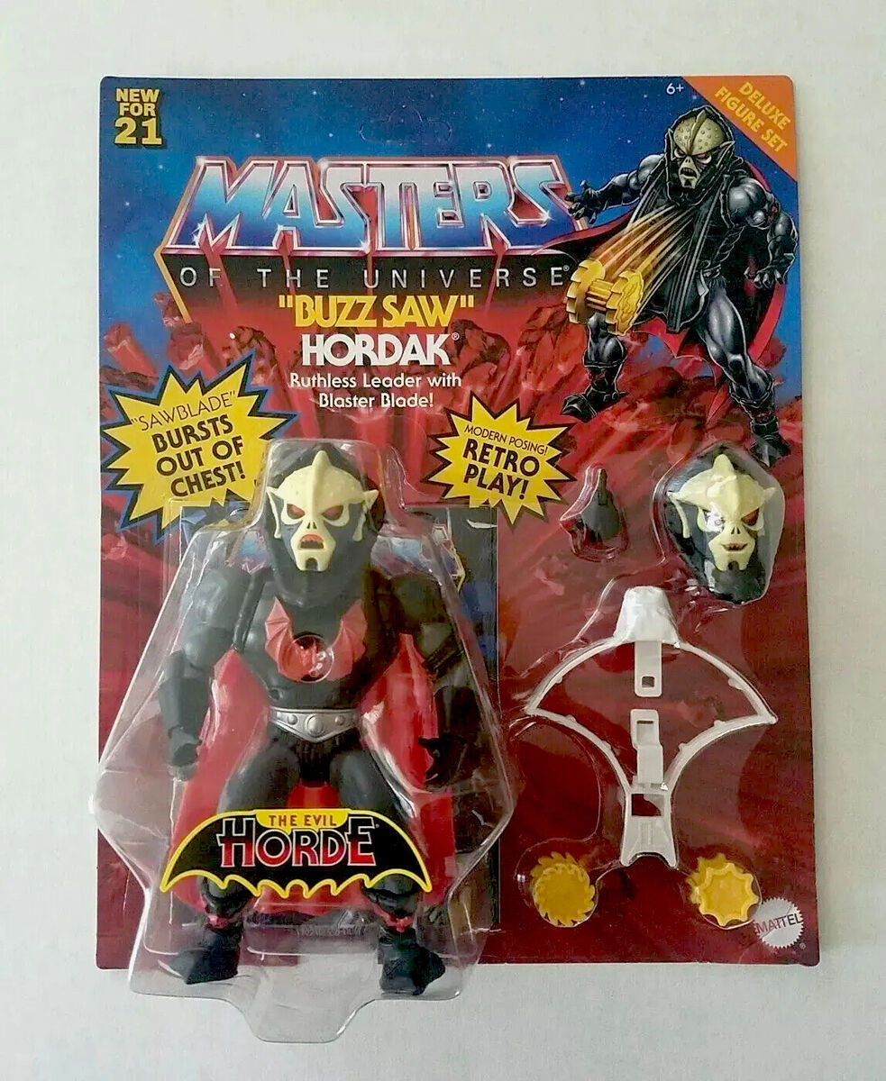 MASTERS OF THE UNIVERSE: "BUZZ SAW" HORDAK - MATTEL-2020 REISSUE