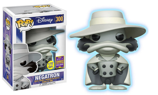 DISNEY: NEGATRON # 300 - FUNKO POP!-GITD-2017 CON EX.