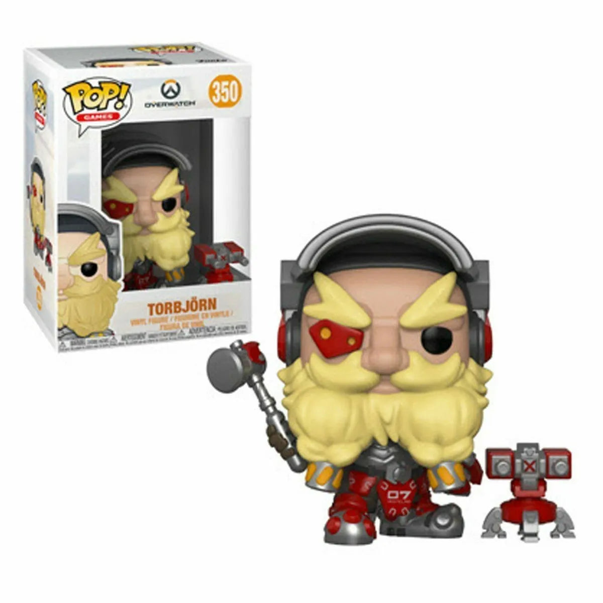 OVERWATCH: TORBJORN #350 - FUNKO POP!