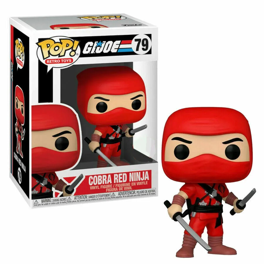 G.I.JOE: COBRA RED NINJA #79 - FUNKO POP!-EXCLUSIVE