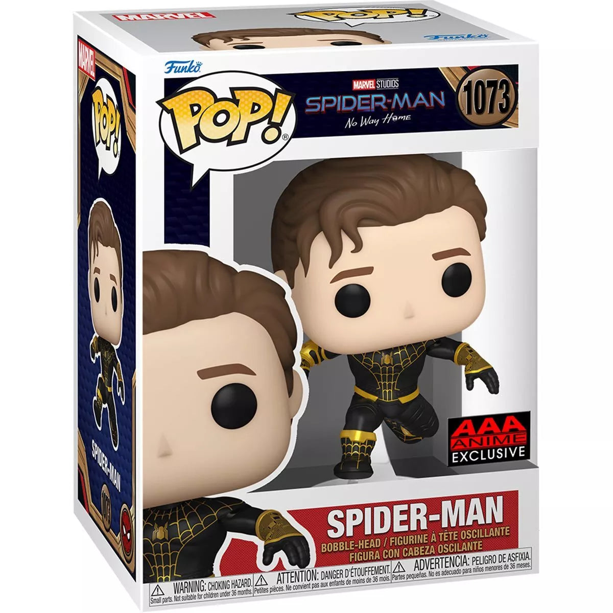 SPIDER-MAN #1073 (UNMASKED) - FUNKO POP!-EXCLUSIVE