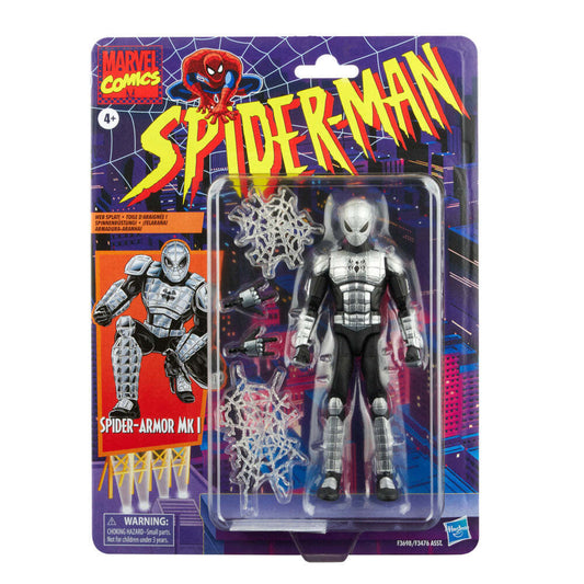 SPIDER-MAN: SPIDER-ARMOR MKI - LEGENDS SERIES-HASBRO