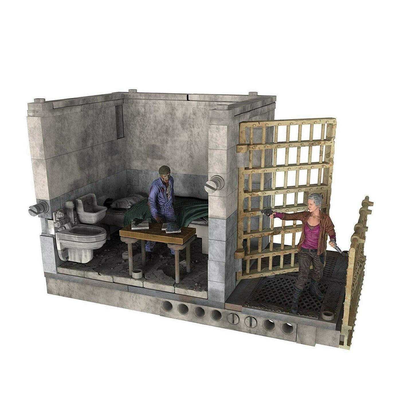 WALKING DEAD: UPPER PRISON CELL - MCFARLANE-2015-109 PCS