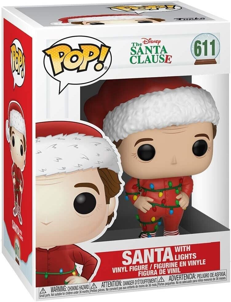 SANTA CLAUSE: SANTA WITH LIGHTS #611 - FUNKO POP!