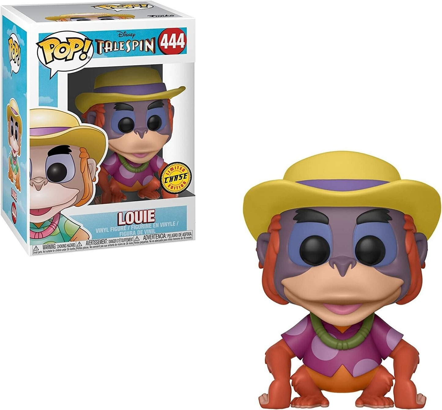 TALESPIN: LOUIE #444 (PURPLE SHIRT) - FUNKO POP!-CHASE